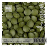 TABLETY Chlorella – bylinný extrakt (180 tabliet)