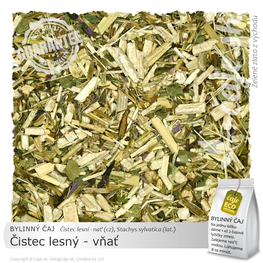 BYLINNÝ ČAJ Čistec lesný – vňať (50g)