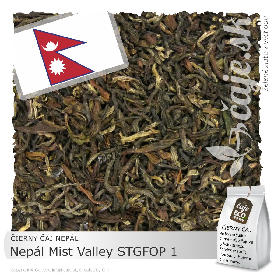 ČIERNY ČAJ NEPÁL – Nepál Mist Valley STGFOP 1 (50g)