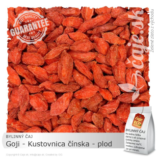 BYLINNÝ ČAJ Goji - Kustovnica čínska  (250g)