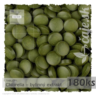 TABLETY Chlorella – bylinný extrakt (180 tabliet)