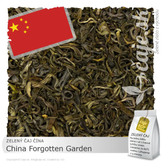 ZELENÝ ČAJ ČÍNA – China Forgotten Garden (50g)