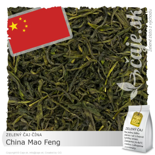 ZELENÝ ČAJ ČÍNA – China Mao Feng (35g)