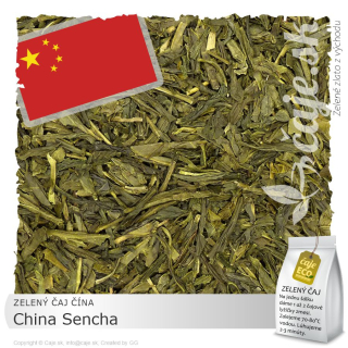 ZELENÝ ČAJ ČÍNA – China Sencha (50g)