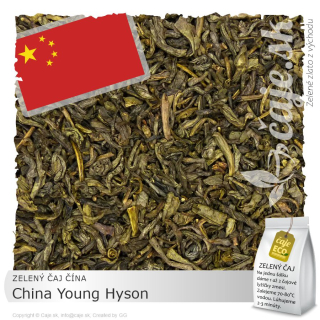 ZELENÝ ČAJ ČÍNA – China Young Hyson (50g)