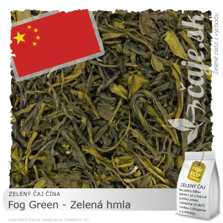 ZELENÝ ČAJ ČÍNA – Fog Green - Zelená hmla (50g)