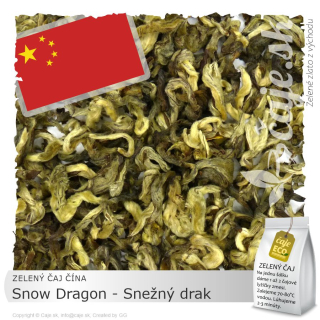 ZELENÝ ČAJ ČÍNA – Snow Dragon – Snežný drak (25g)