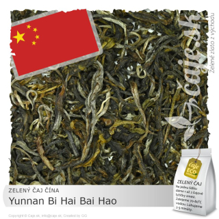 ZELENÝ ČAJ ČÍNA – Yunnan Bi Hai Bai Hao (30g)