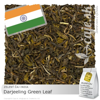 ZELENÝ ČAJ INDIA – Darjeeling Green Leaf (50g)