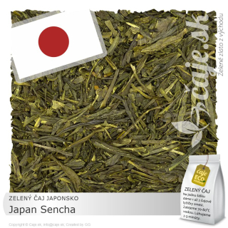 ZELENÝ ČAJ JAPONSKO – Japan Sencha (50g)