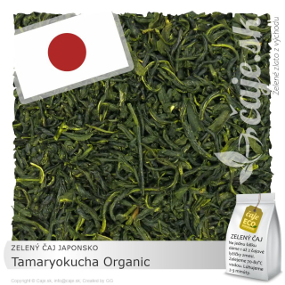 ZELENÝ ČAJ JAPONSKO – Tamaryokucha Organic (40g)